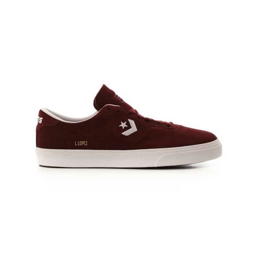 Men * | Converse Louie Lopez Pro Ox Dark Burgundy/White/Gum Hot Sell