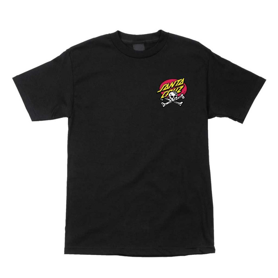 Men * | Santa Cruz Meek Og Slasher Hand S/S T-Shirt Pigment Black Exclusive