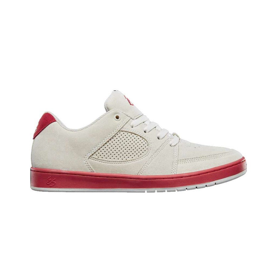 Men * | Es Accel Slim White/White/Red Store