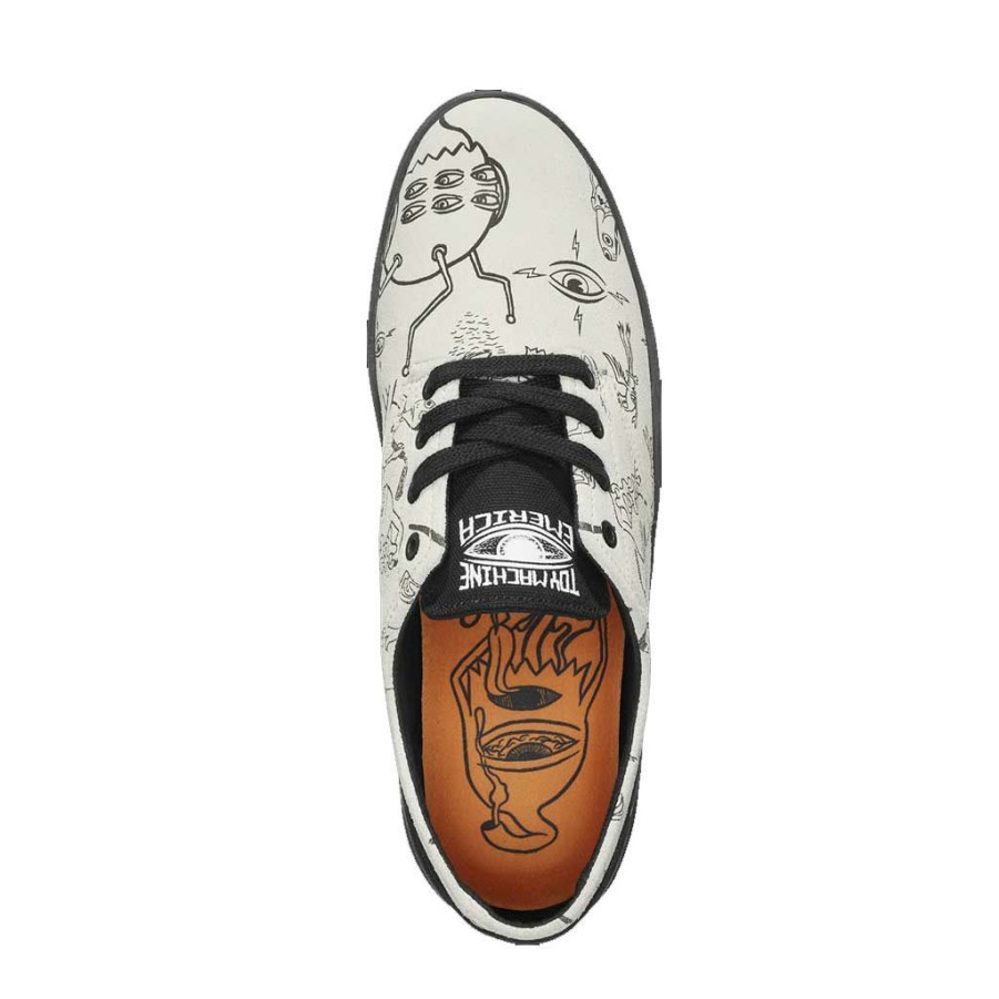 Men * | Emerica X Toy Machine Romero Laced Tan/Black Free Delivery