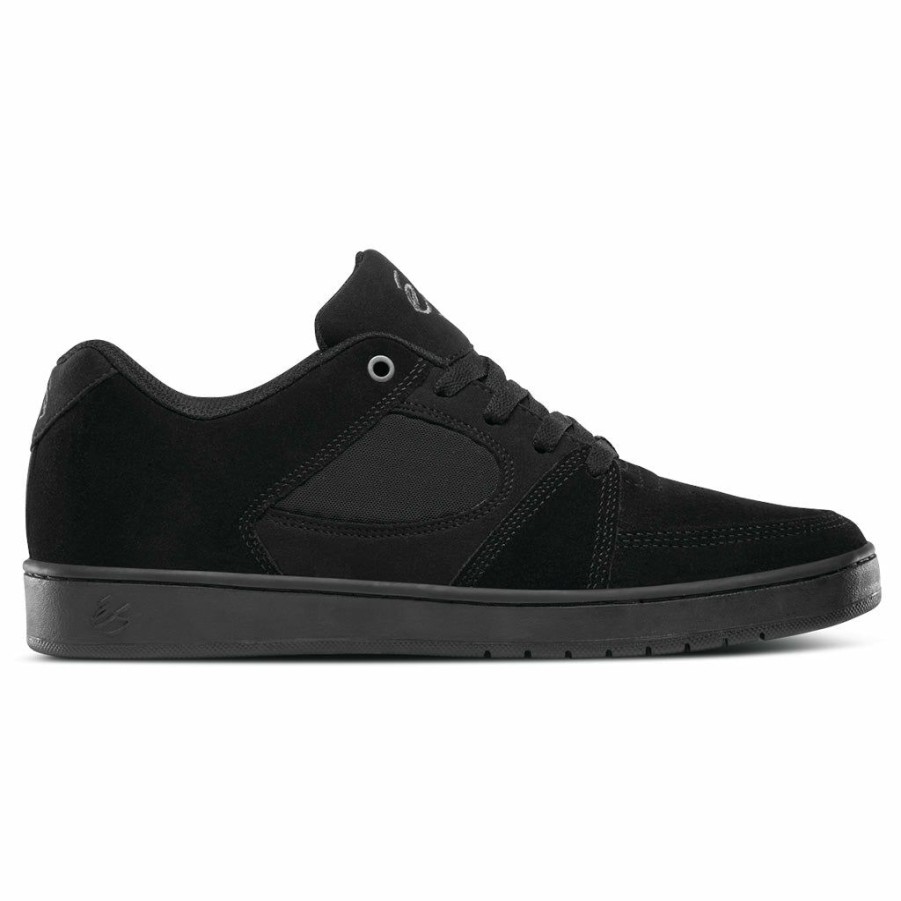 Men * | Es Accel Slim Shoes Black/Black Store