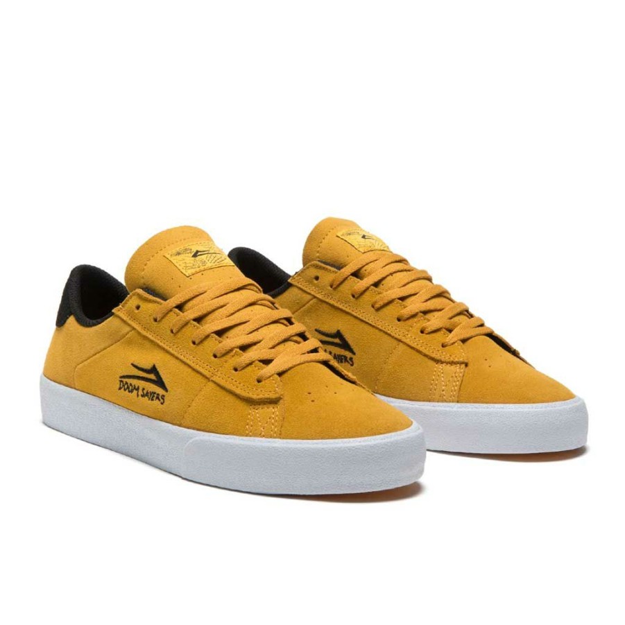 Men * | Lakai X Doom Sayers Newport Gold Suede Exclusive