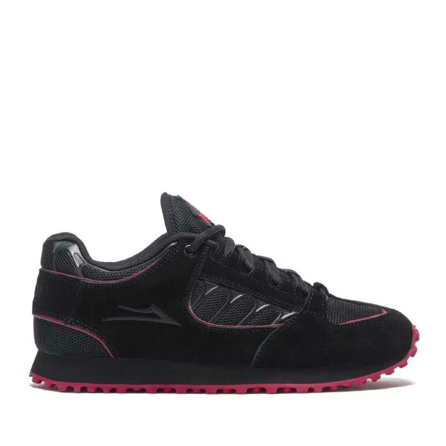 Men * | Lakai X Thrasher Carroll Black/Red Suede Quick Delivery