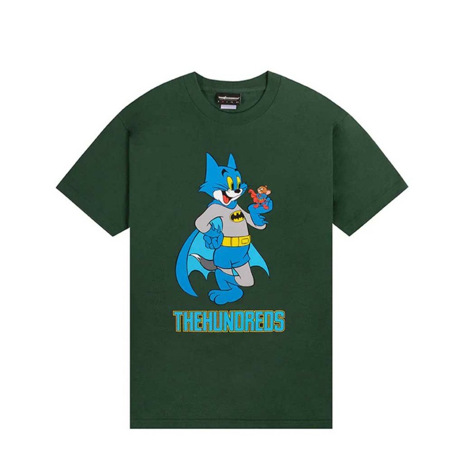 Men * | The Hundreds X Warner Bros. Tom Vs Jerry T-Shirt Forest Best Sellers