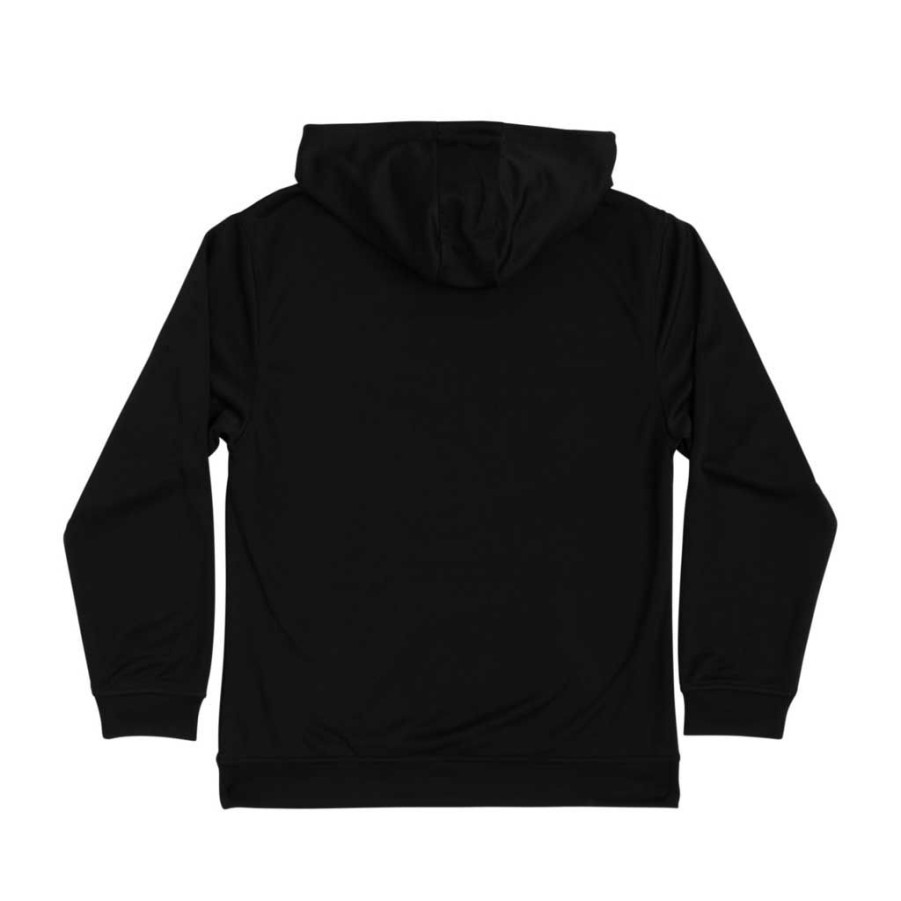 Men * | Santa Cruz Screaming Hand Mesh P/O Hoodie Black Exclusive