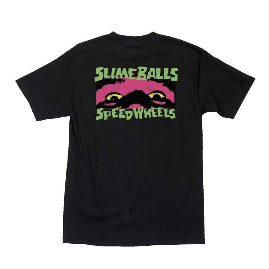 Men * | Slime Ball Speed Freak S/S T-Shirt Black Closeout Sale