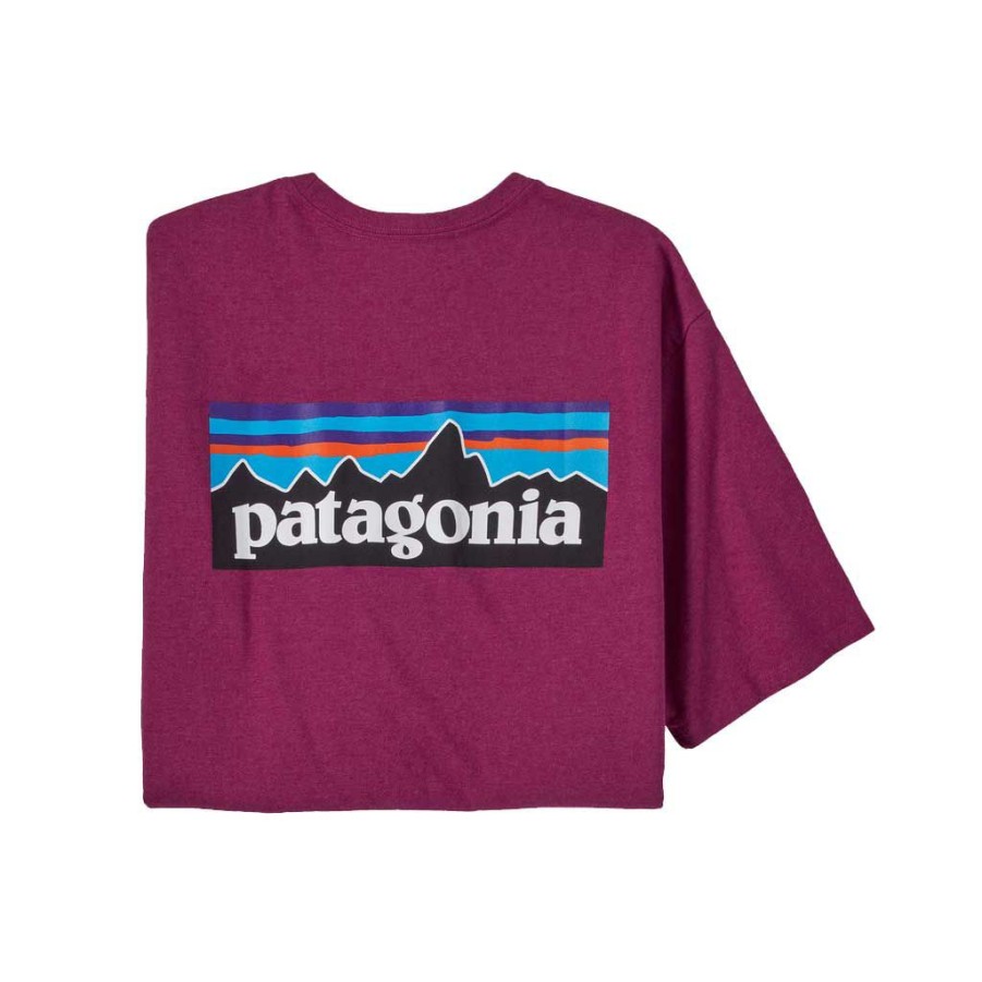 Men * | Patagonia P-6 Logo Responsibili Tee Stpi Low Price