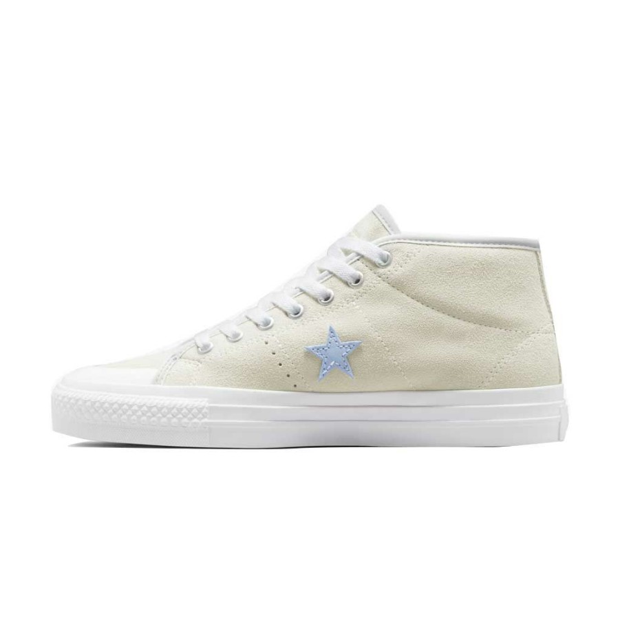 Men * | Converse One Star Pro Mid Pale/Pty/White Quality Guarantee