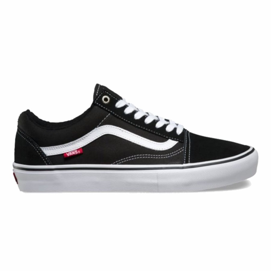 Men * | Vans Old Skool Pro Black/White Free Delivery