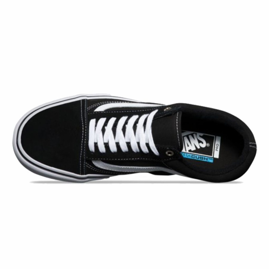 Men * | Vans Old Skool Pro Black/White Free Delivery