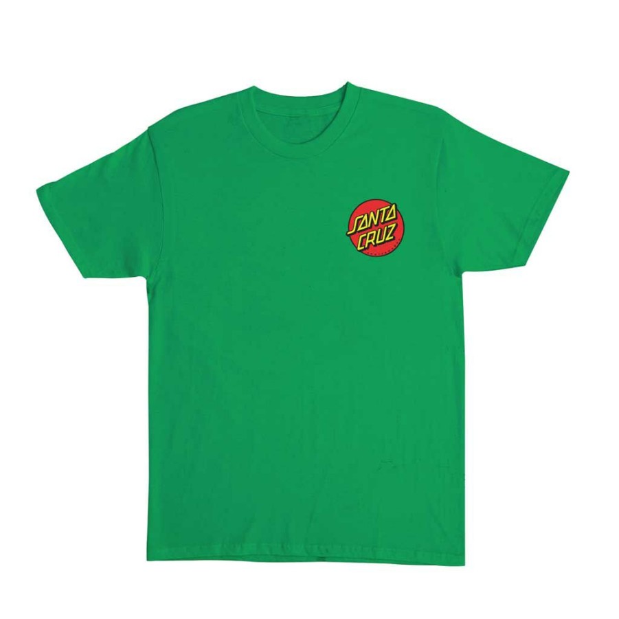 Men * | Santa Cruz Classic Dot S/S Tee Envy Quick Delivery