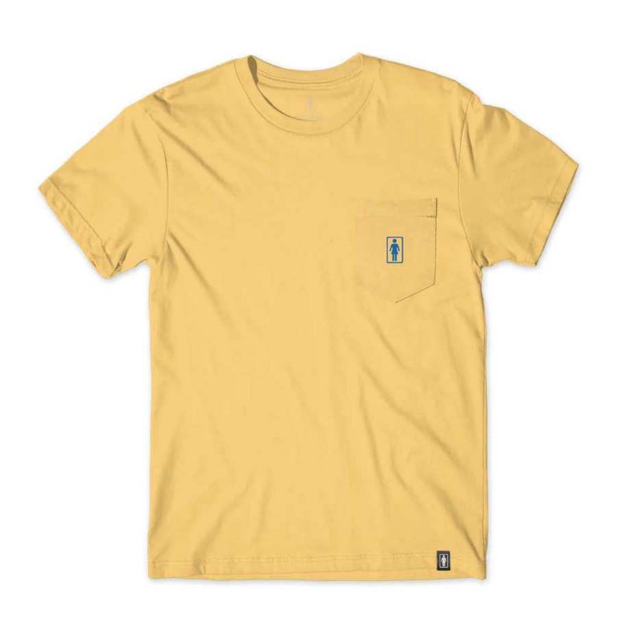 Men * | Girl Best Of Both Pocket S/S Tee Mustard Sale Online