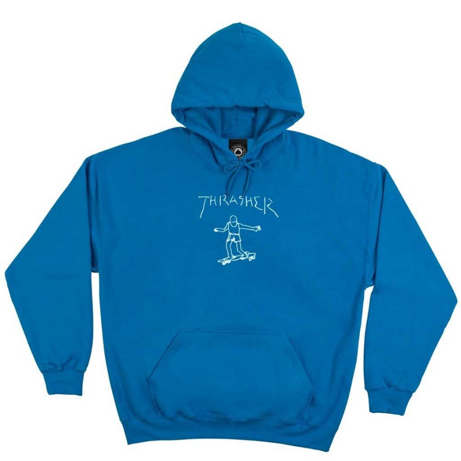 Men * | Thrasher Gonz Hood Sapphire Store