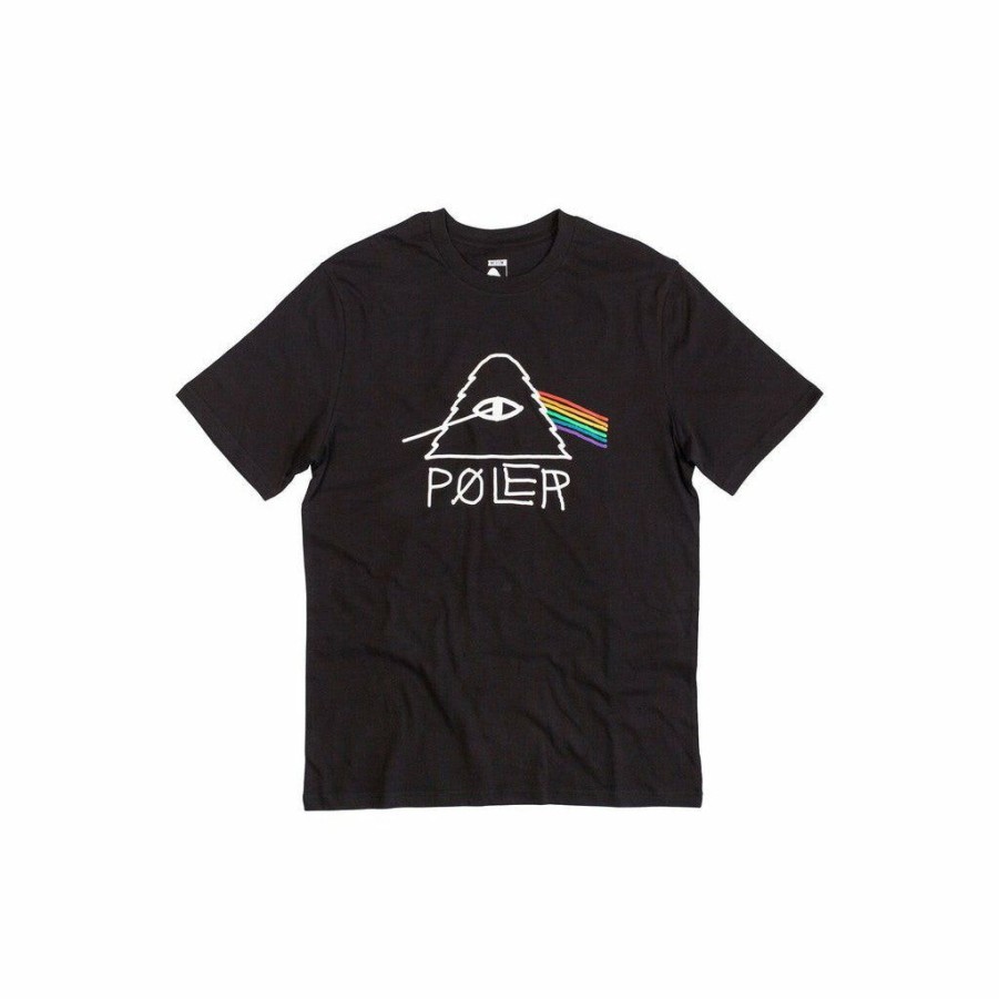 Men * | Poler Psychedelic Tee Black Typical Style