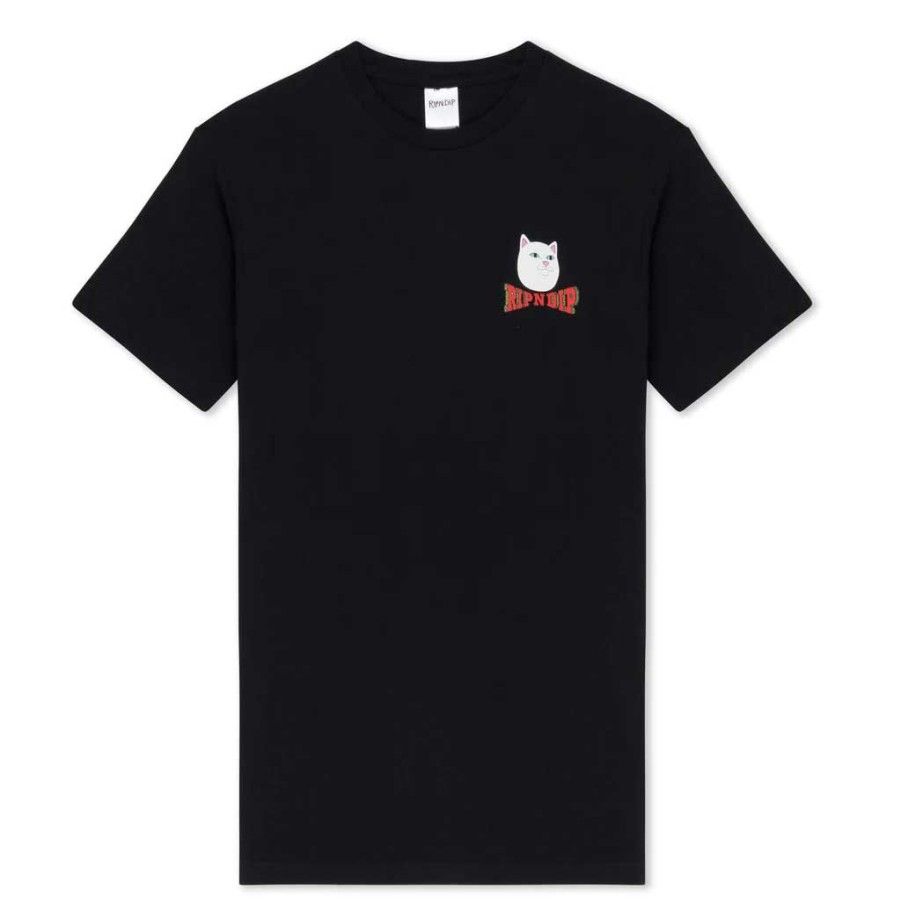 Men * | Rip N Dip Ripndip Stage Tee Black Free Delivery