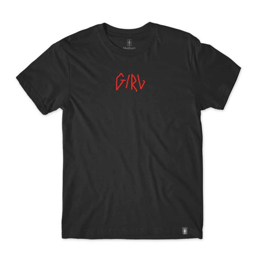 Men * | Girl Vertigirl S/S Tee Black Store