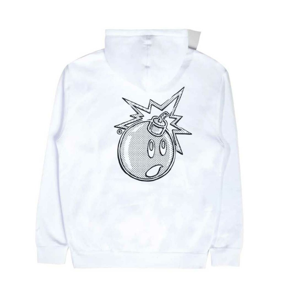 Men * | The Hundreds X Vides Adam Bomb Pullover White Discount