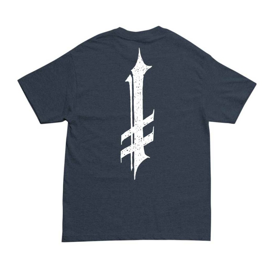 Men * | Deathwish Resurrection Tee Navy Heather Exclusive Design