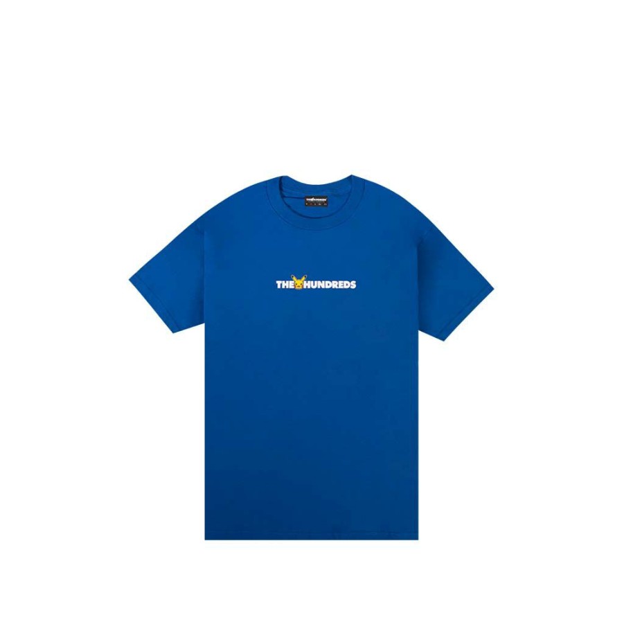 Men * | The Hundreds X Pokemon Pika Bar Tee Royal Blue Store