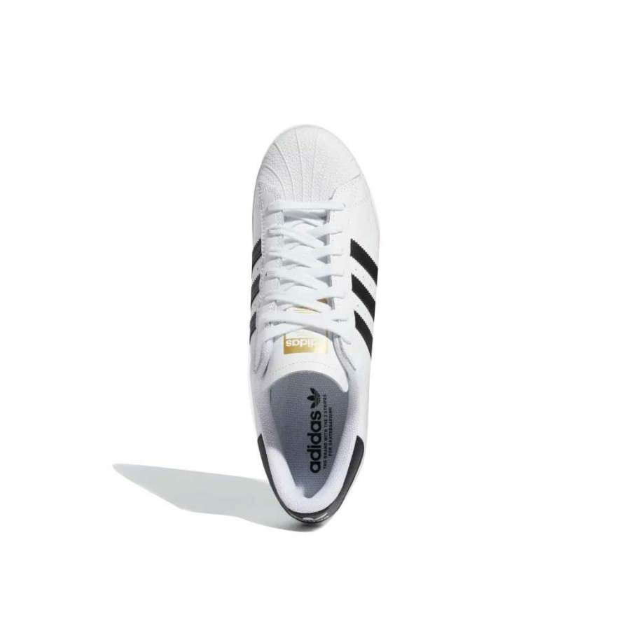 Men * | Adidas Superstar Adv Cloud White/Core Black/Cloud White Sale