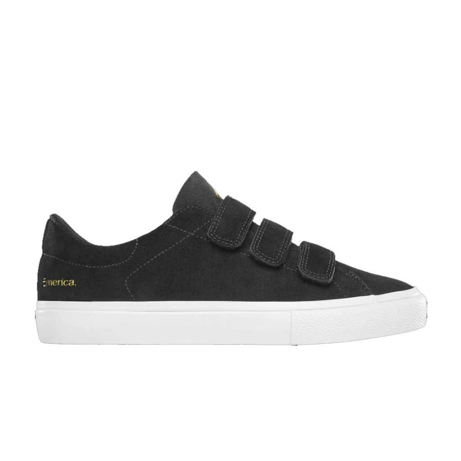 Men * | Emerica Omen Lo Velcro Black Exclusive Design