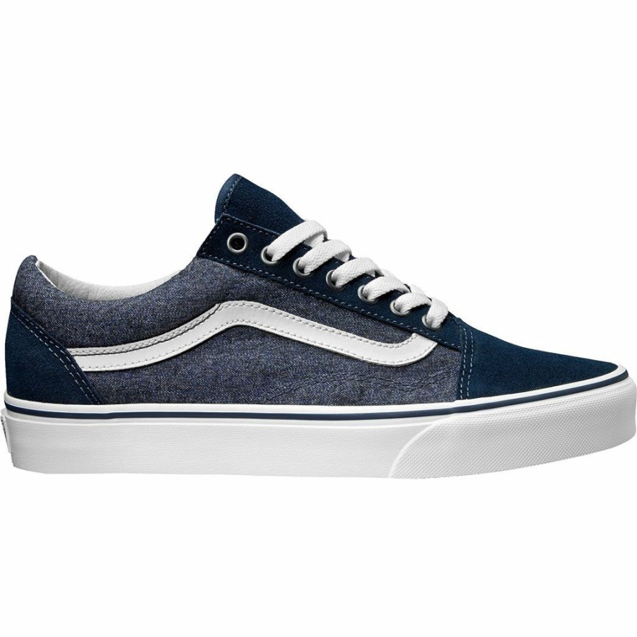 Men * | Vans Old Skool Suede & Suiting Dress Blue Lower Prices