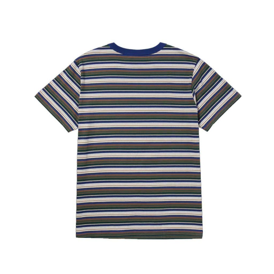 Men * | Huf Pot Head Striped Knit Top Olive Exclusive