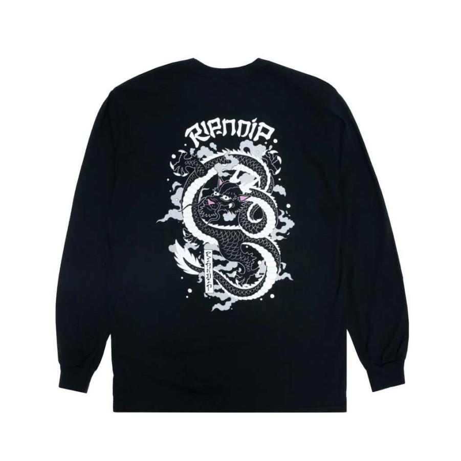 Men * | Rip N Dip Mystic Jerm L/S Tee Black Store