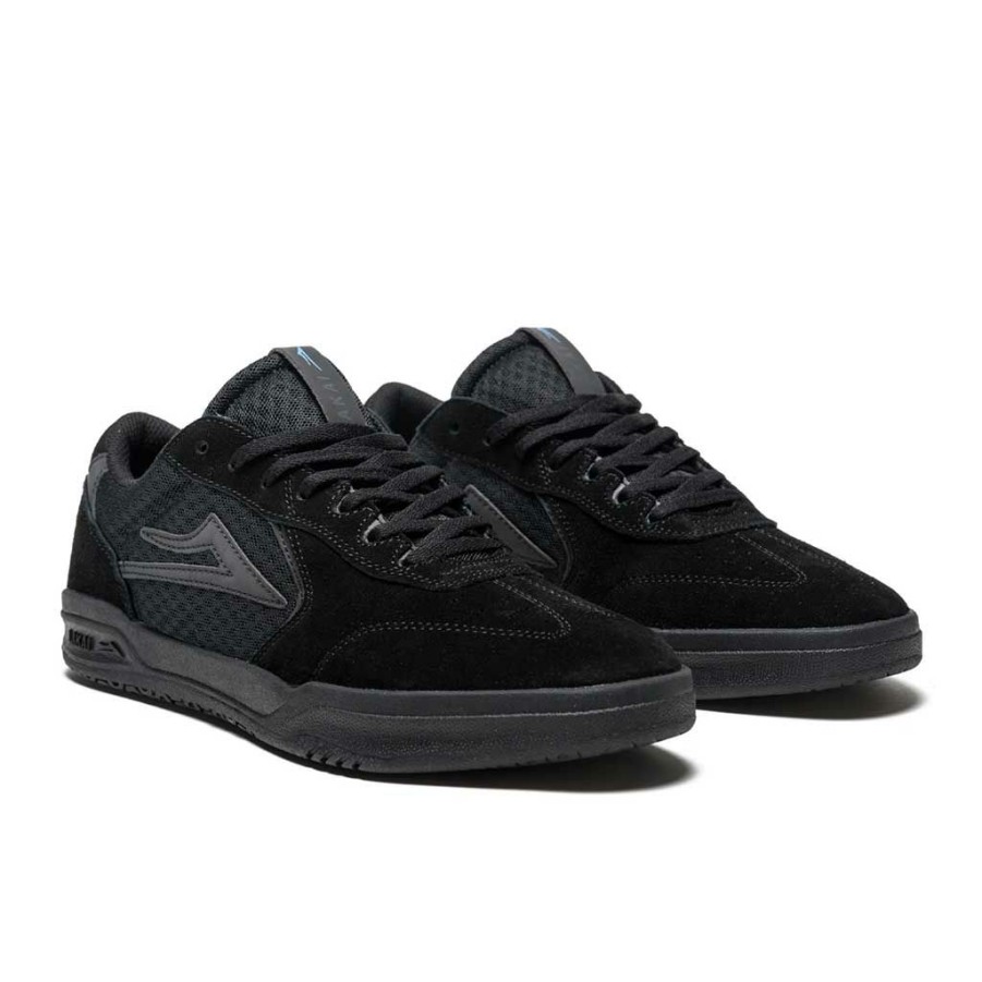 Men * | Lakai Atlantic Black/Black Suede Bestsellers