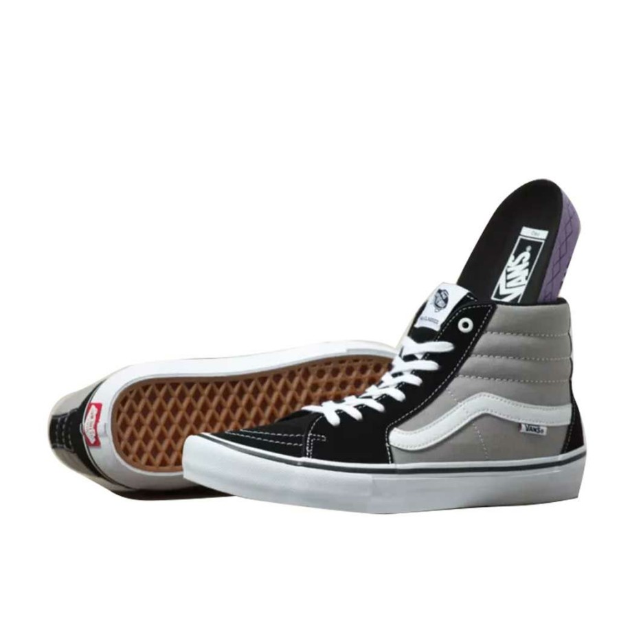 Men * | Vans Sk8-Hi Pro Nation Black/Silver Store